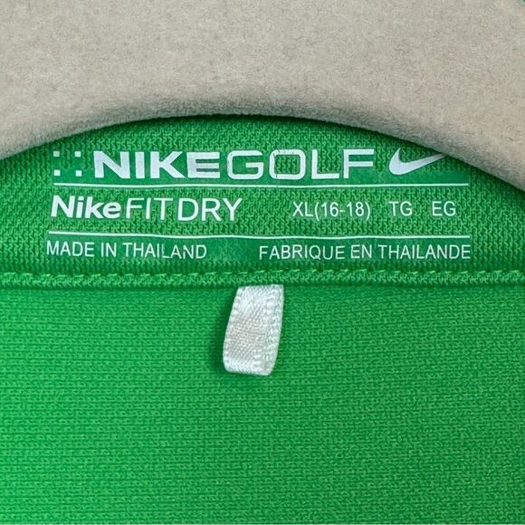 Nike Golf Green Performance Polo Shirt XL - Picture 3 of 7